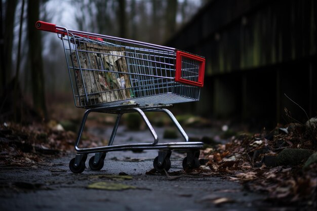 Winkelwagen om te winkelen