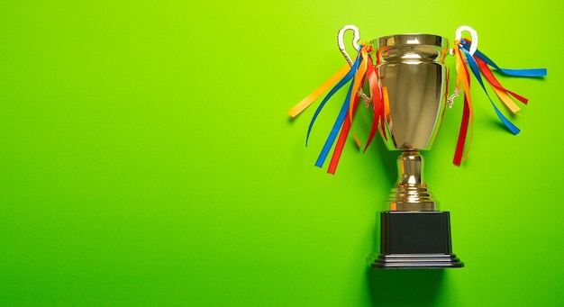 Winner champions golden trophy cup Success