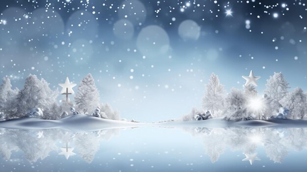 Photo winter abstract background for presentation