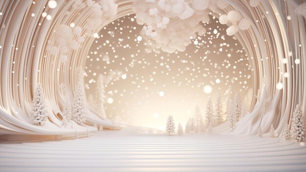 Photo winter abstract background for presentation