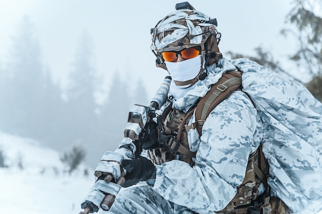 Winter arctic warfare