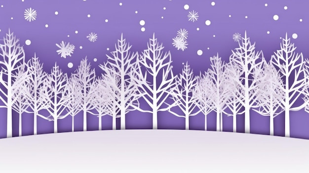 Winter background concept Copy space