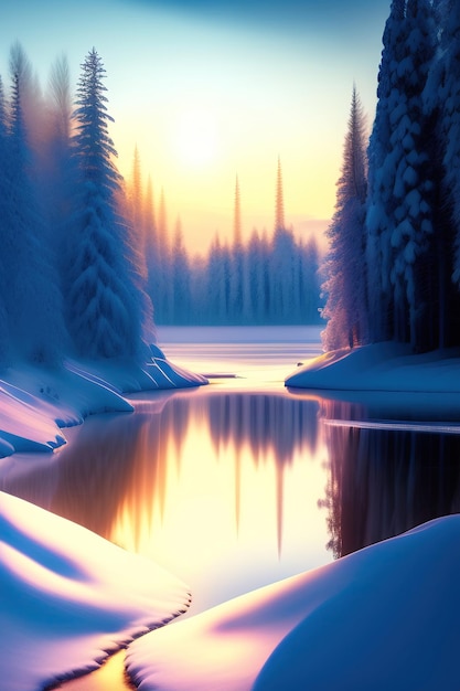 Winter background