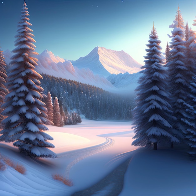 Winter background