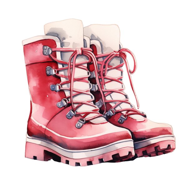 Winter Boots or Snow Boots Winter Accessories _ai generated