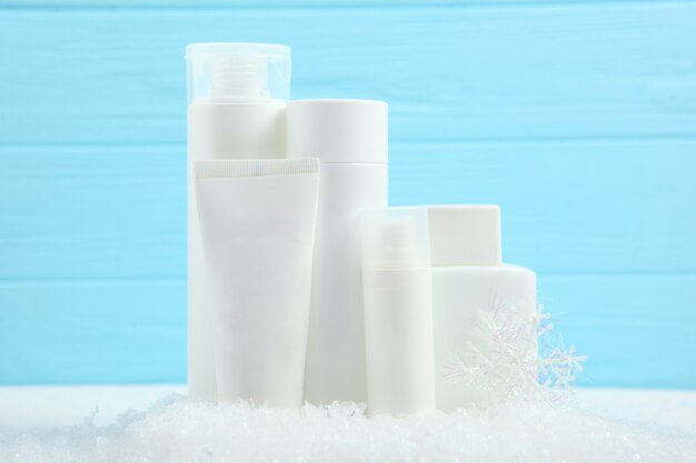 Winter care cosmetics skin care skin hydration