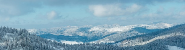 Зимний пейзаж Карпат