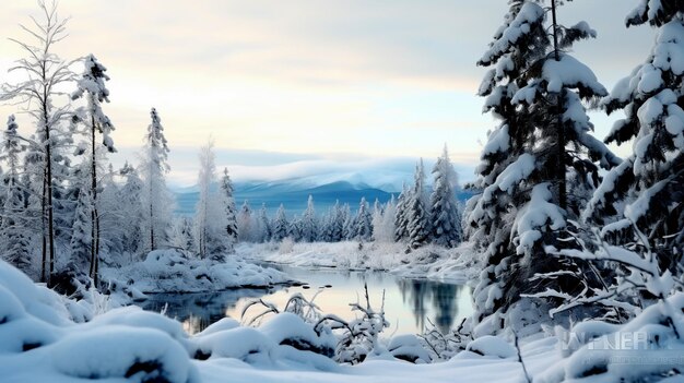 冬のクリスマスの背景