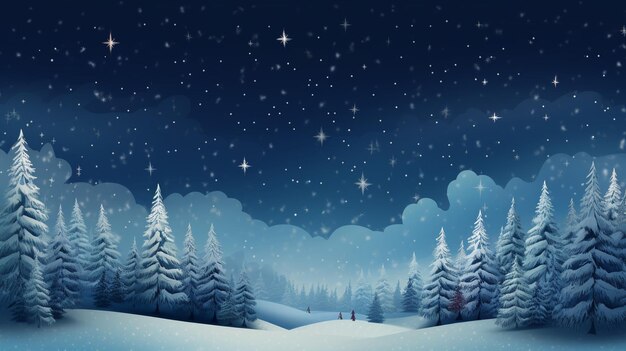 Photo winter christmas background