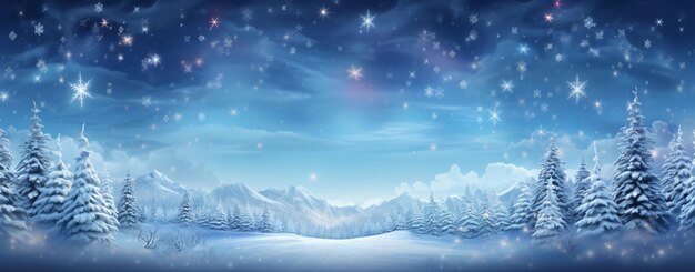 Photo winter christmas background