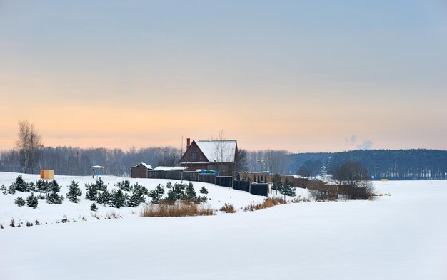 Winter evening