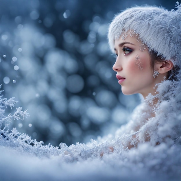 Winter fairy tale 3d