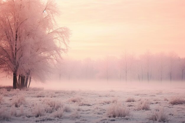 Winter fluistert koud weer achtergrondfoto