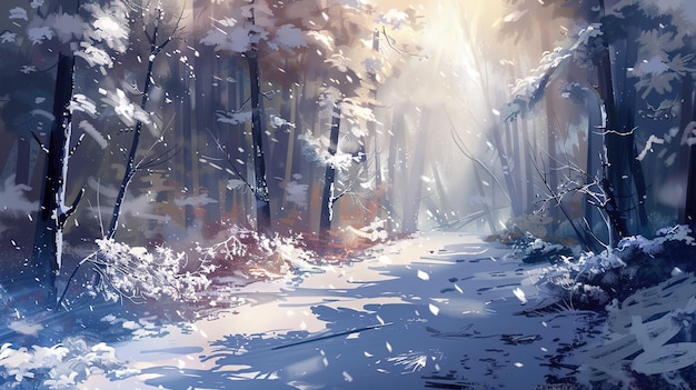 winter foresr