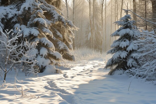 winter forest