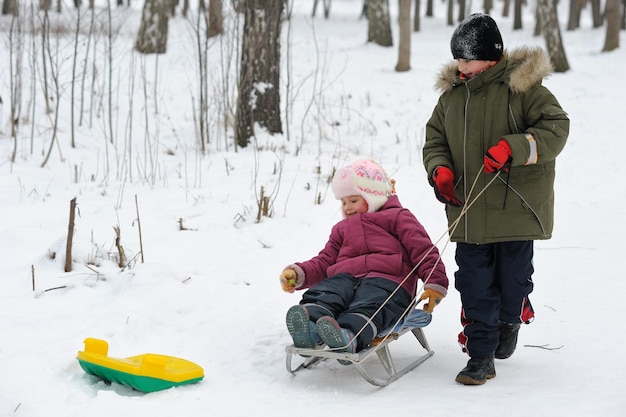 Winter Games Children