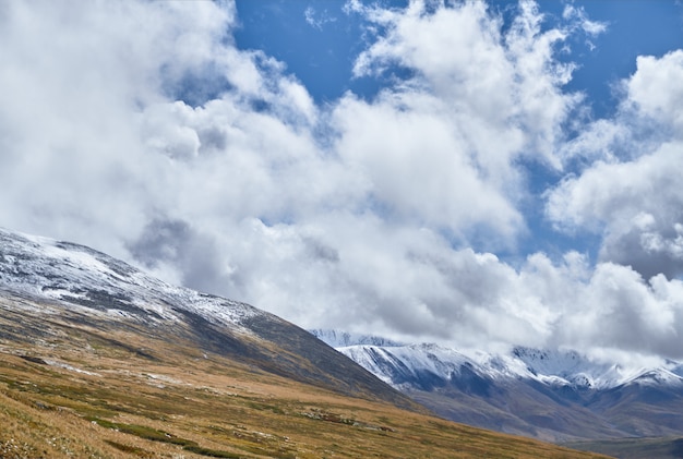 Winter has come to the Siberian steppe