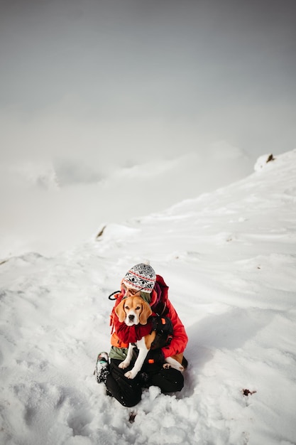 Photo winter hikes