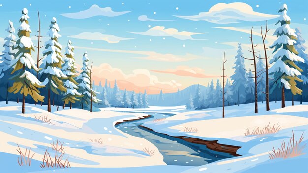 Winter illustration