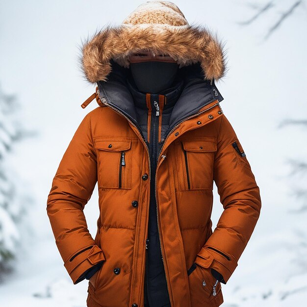 Photo winter jacket