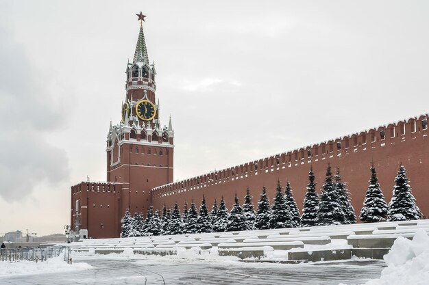 Winter Kremlin van Moskou