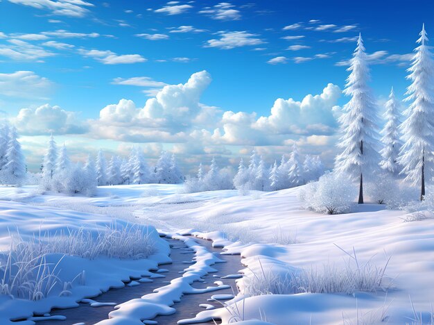 Winter Landscape Photo