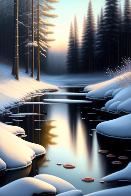 Winter landscape