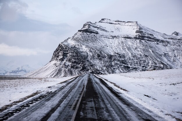 Winter landschap