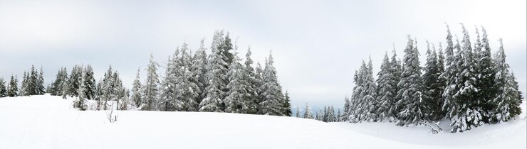 Фотография зима в горах