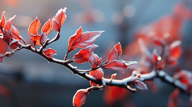 winter nature winter background winter barberry