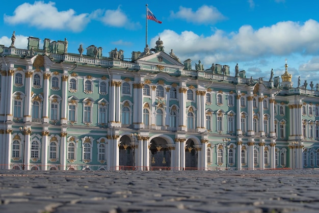 Winter palace in the city of St Petersburg