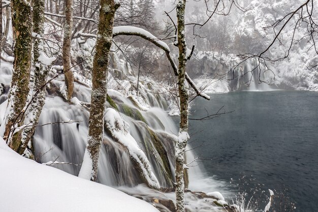 Winter Plitvice Lakes