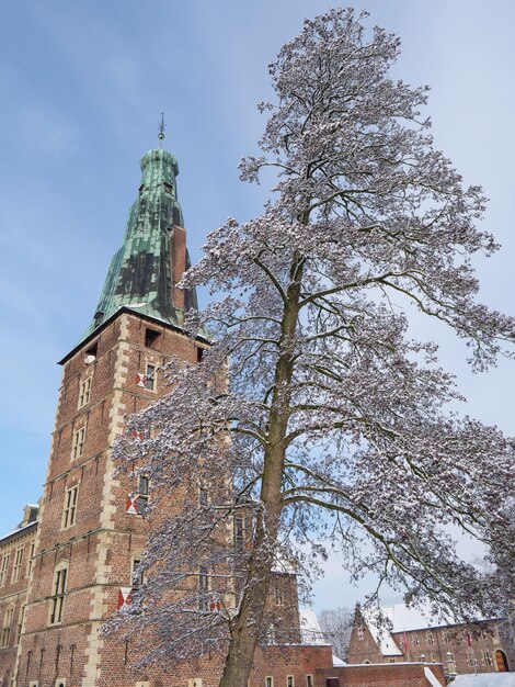 Photo winter at raesfeld castle