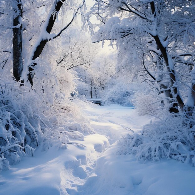 Winter Scenery Art