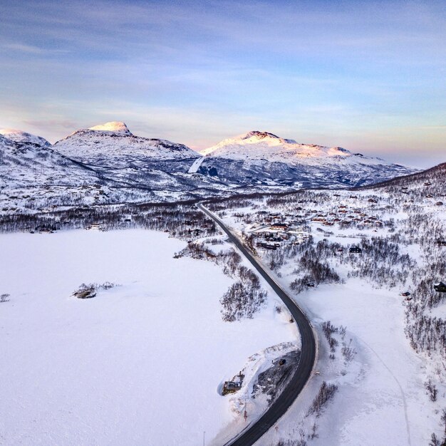 winter season winter mountains