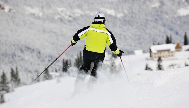 Photo winter ski