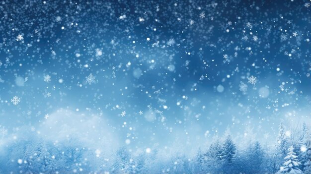Winter snowfall snow cool season snowy beauty white blanket of flakes falling snowflakes pleasant cold copypace background text