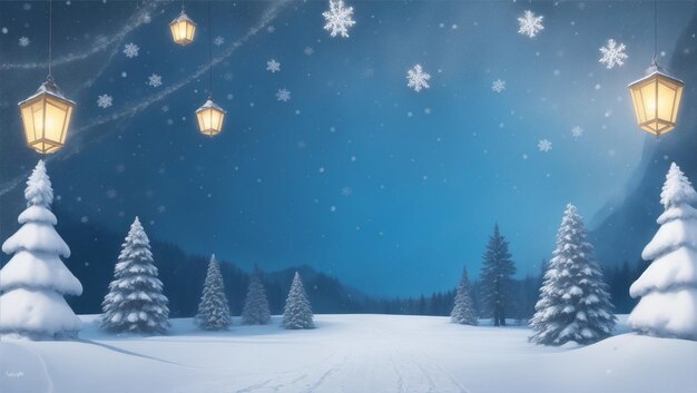 Winter snowflake background