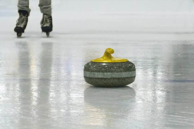 Winter sports fun and games at the rink