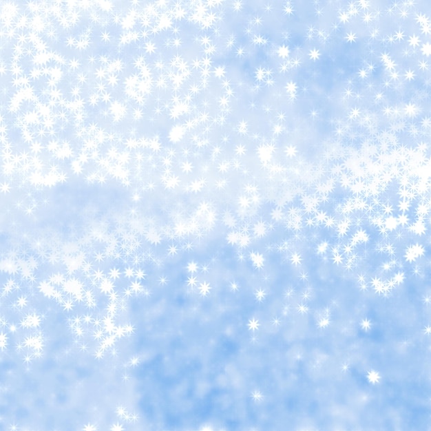 Photo winter texture with snowfall