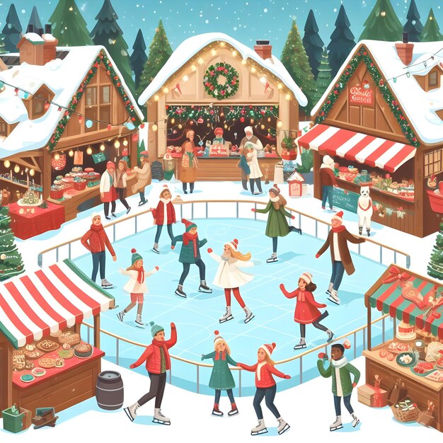 Winter Village Skating Rink