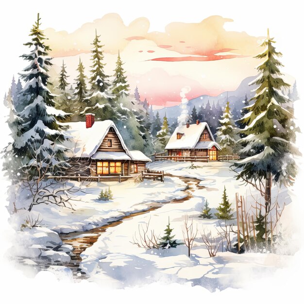 winter village