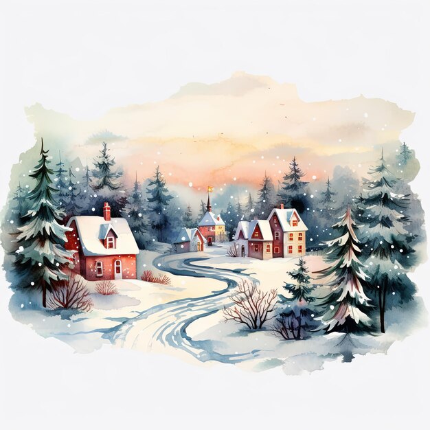 winter village