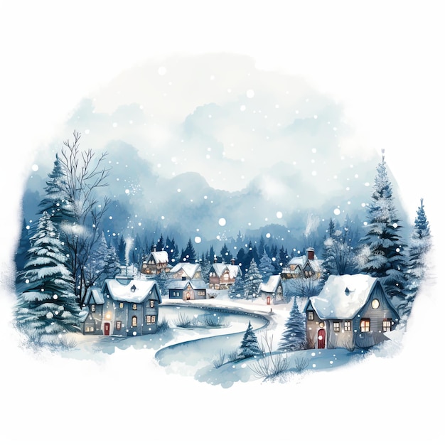 winter village