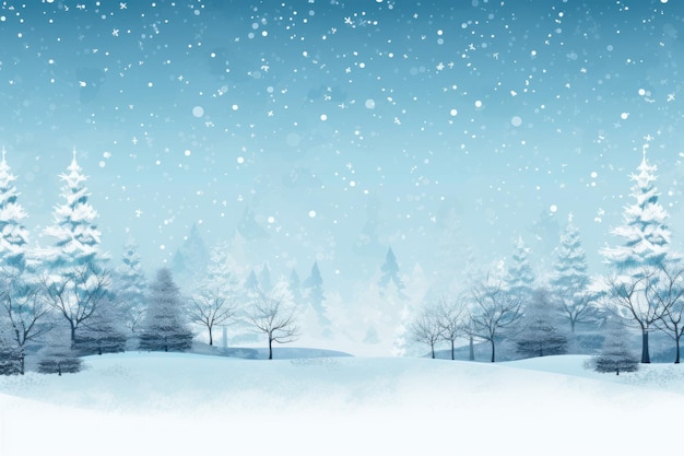 Winter Wonderland Background