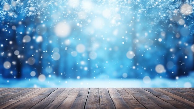 winter wonderland landscape HD 8K wallpaper Stock Photographic Image