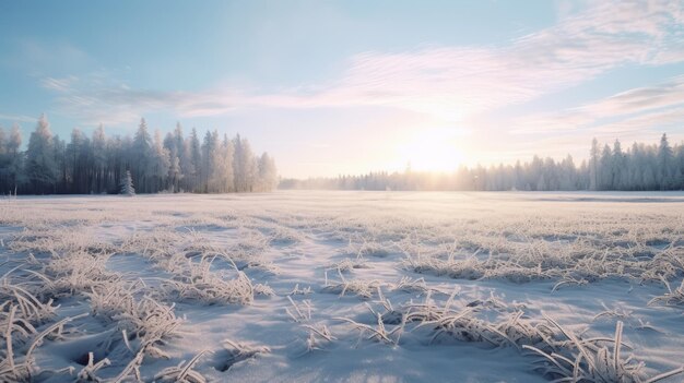 Photo winter wonderland stunning 8k scenic images of rural finland