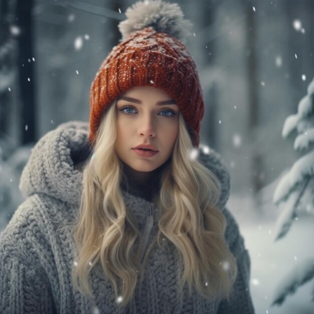 Premium AI Image  Winter Wonders and Christmas Delights A Festive Collection of Holiday Cheer 