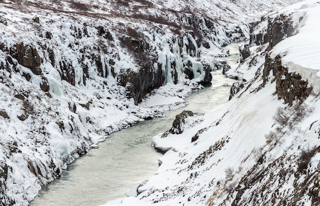 Winterlandschap IJsland