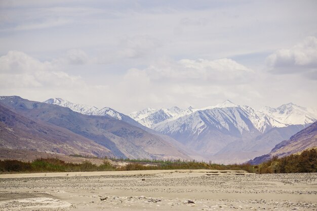 Winterlandschap in Leh ladahk